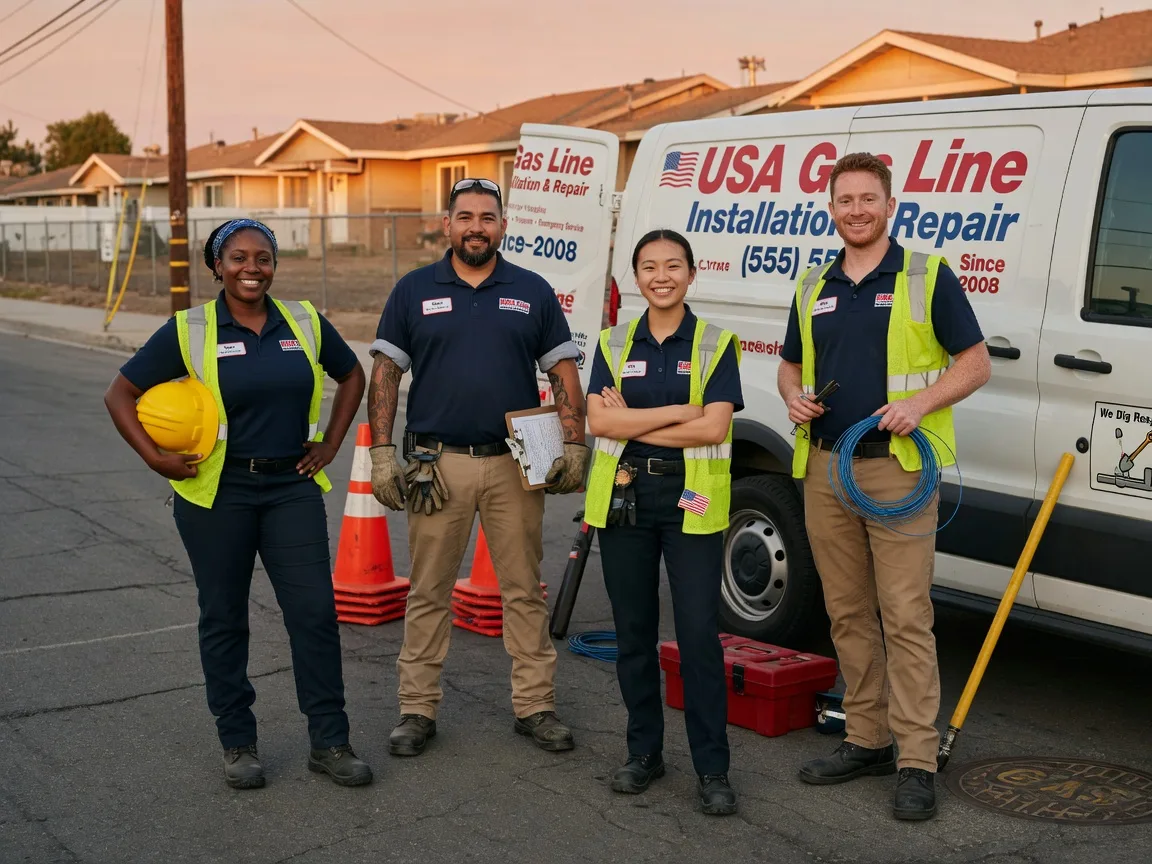 Gas Line Installation company in Longbranch, WA